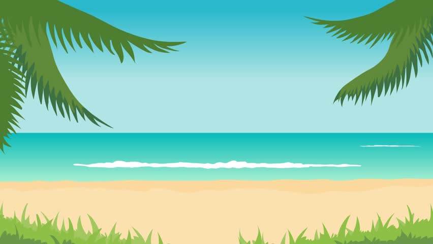 Cartoon Sea Stock Footage Video - Shutterstock