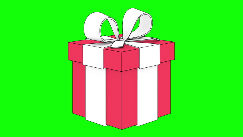 Animated Gift Box Spinning. Stock Footage Video 5472053 - Shutterstock