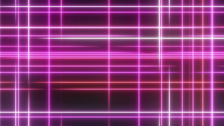 Neon Grid Square Loop Background Stock Footage Video 11844011