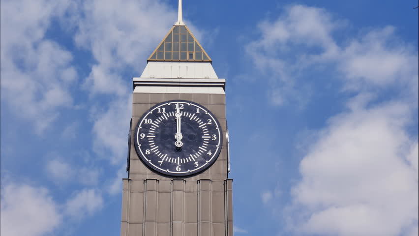 时钟塔视频素材-海洛创意正版图片,视频,音乐素材交易平台-Shutterstock中国独家合作伙伴-站酷旗下品牌