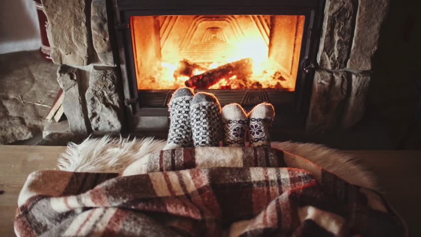 sock fireplace in wool socks by the cozy fireplace 4k sock fireplace in wool socks by the cozy fireplace 4k