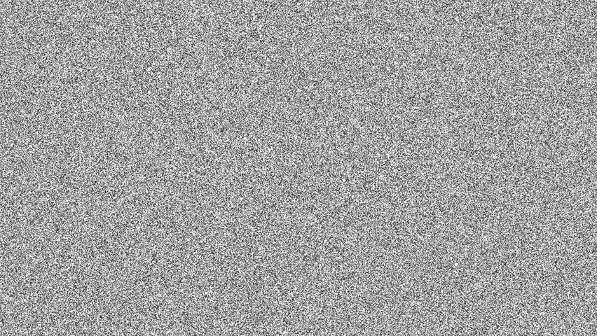 TV Noise Transition To Color Bars With Sound. Stock