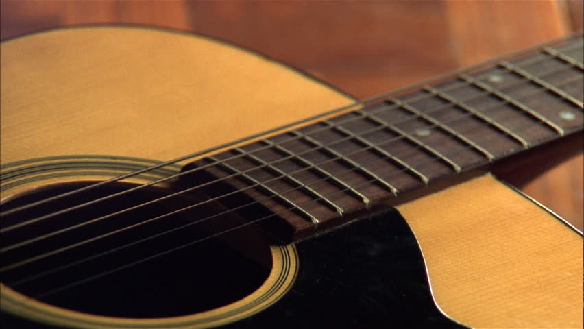 Header of Acoustic Guitar