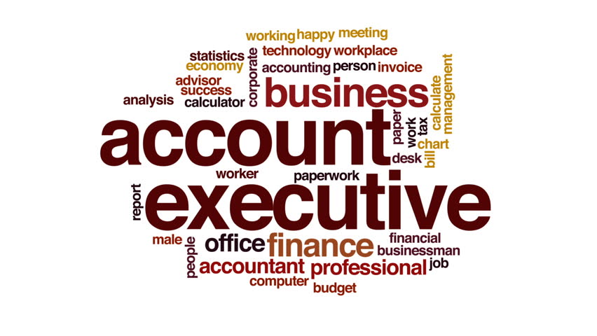 Header of account executive