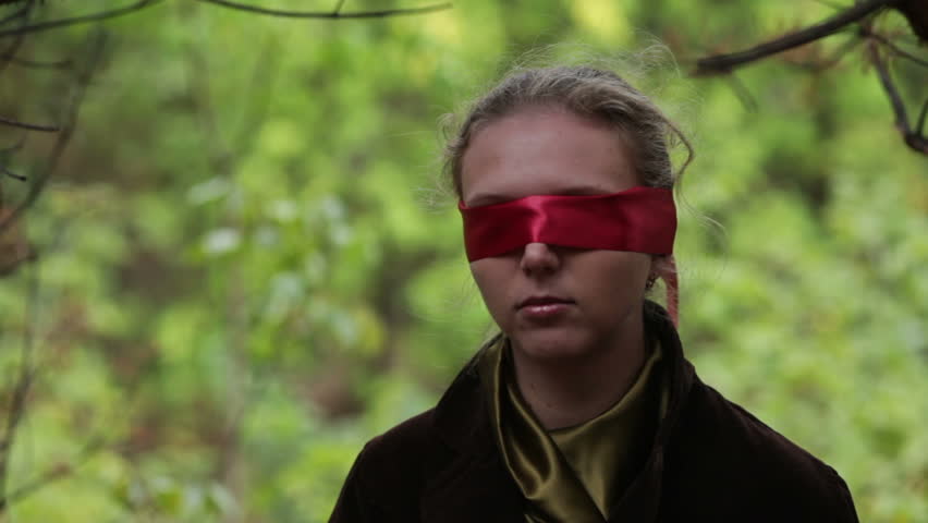 Header of blindfold