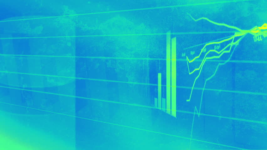 graphs showing rise and fall in profits or earnings stock market this week chart