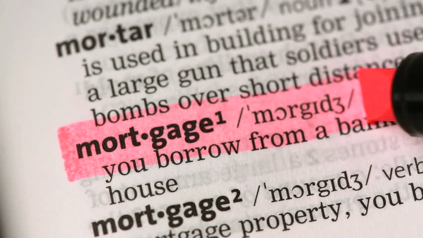 Definition Of Mortgage Highlighted In The Dictionary Stock Footage Video 3538535 - Shutterstock Definition Of Mortgage Highlighted In The Dictionary Stock Footage Video 3538535 - Shutterstock