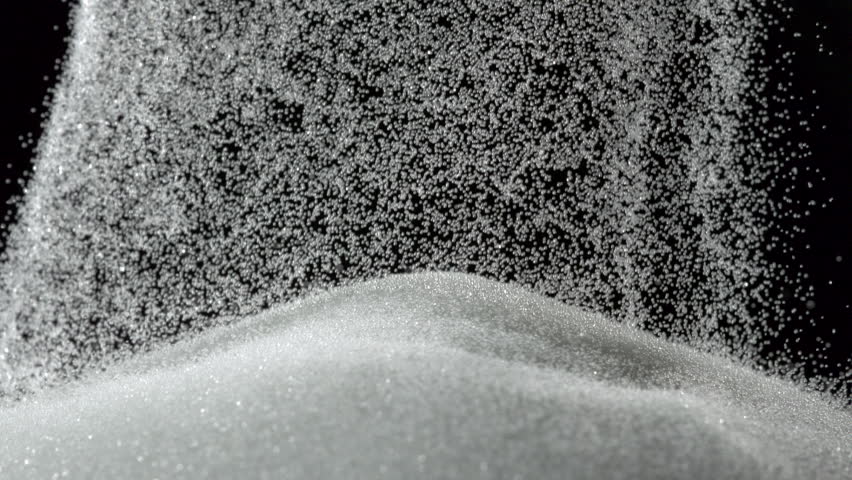 Pile of sugar o...