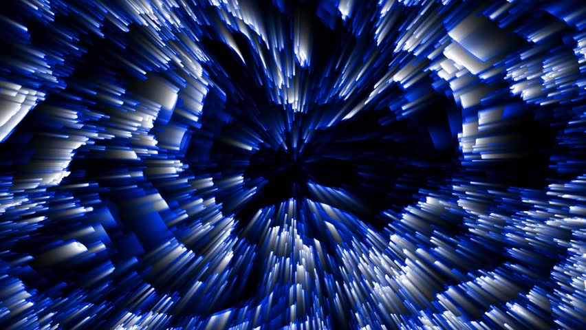 Dark Blue Graphic Animation Background - Green Screen Background