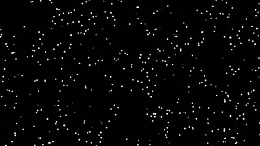 White Stars Constantly Twinkling On A Black Background (in Space) Stock