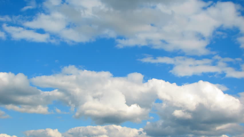 Noon Clouds Time Lapse Stock Footage Video 425920 - Shutterstock