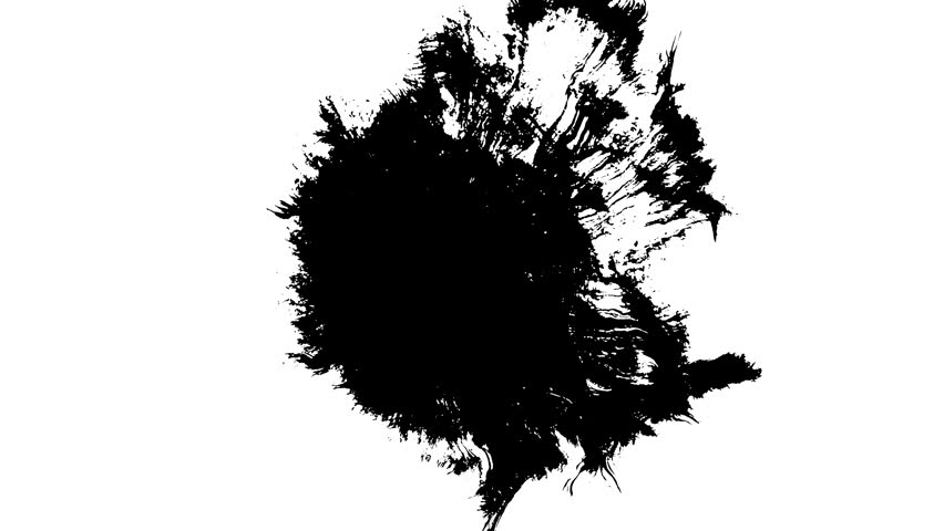 Ink Bleed - 4k Res - Great For Compositing Effects And Titling Stock ...
