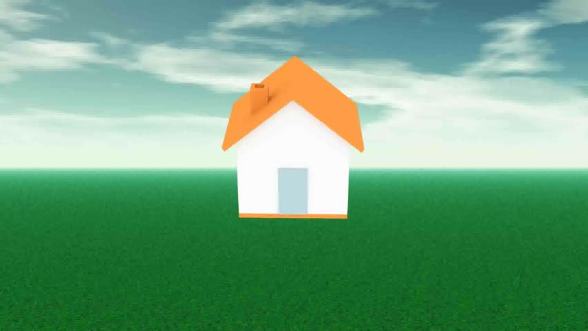 Animation Of A One Room Schoolhouse Starting At The School Bell And