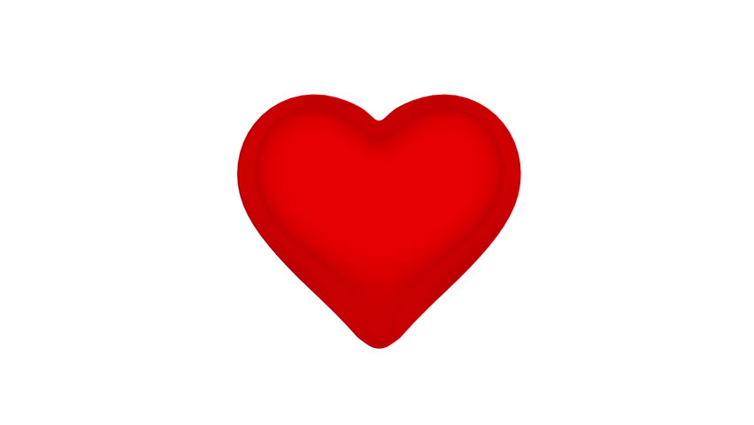 Exploding Heart. Animation Of Exploding Red Heart Shape ...