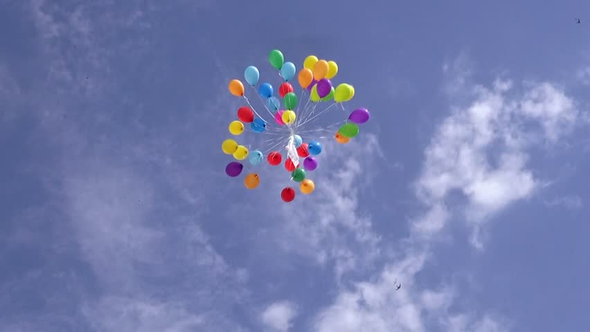 colorful-helium-inflated-balloons-fly-in-the-sky-stock-footage-video