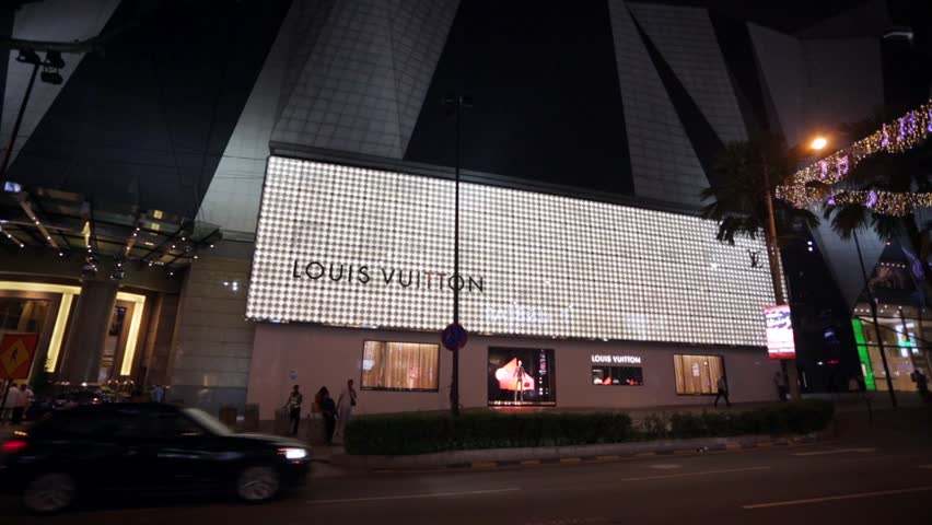 KUALA LUMPUR, MALAYSIA - CIRCA FEB 2014: Louis Vuitton Store. Forbes Says That Louis Vouitton ...