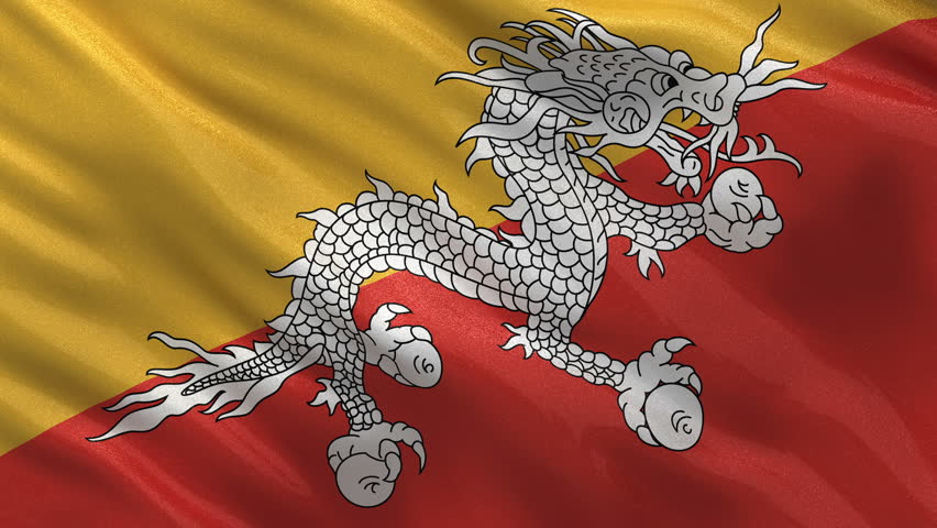 What Does The Bhutan Flag Symbolize