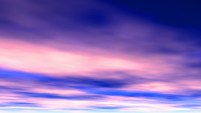 Pink Clouds Motion Background (seamless Loop) HD 1080p Stock Footage