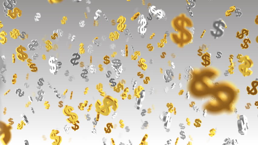 Falling Golden Coins. Looped. Alpha Channel Included. Stock Footage Video 855847 - Shutterstock