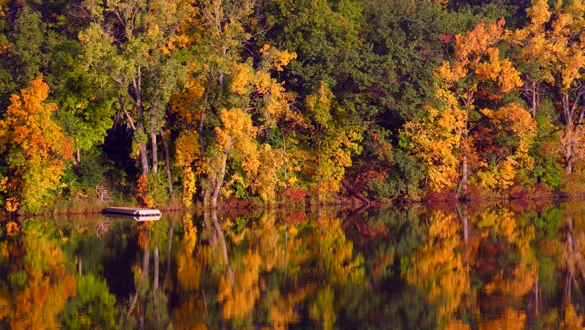 Image result for image of river reflecting autumn trees