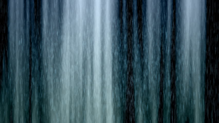 Computer Generated Water Curtain Or Waterfall Seamless