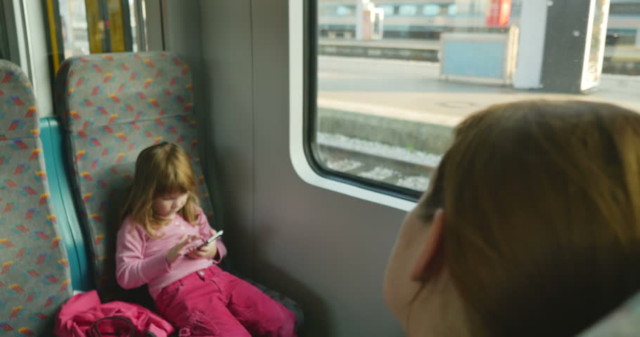 Little Girl Shows Viewer A Picture Over A Webcam. Stock Footage Video 3478 - Shutterstock