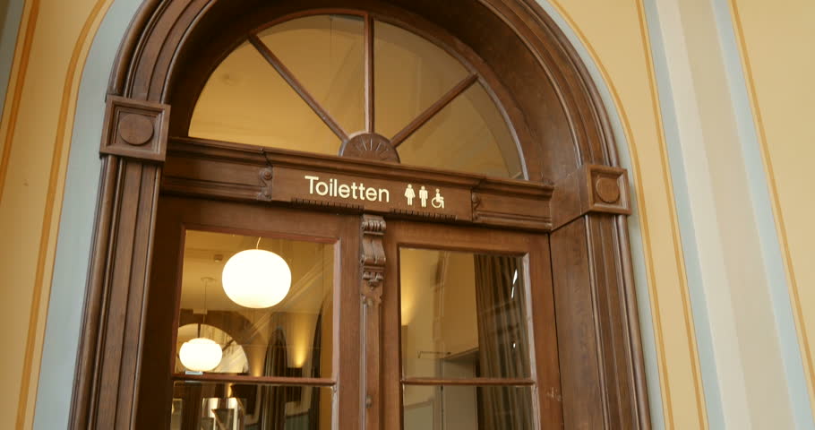 Bathroom Signs In Germany mens bathroom sign stock footage video - shutterstock Bathroom Signs In Germany mens bathroom sign stock footage video - shutterstock