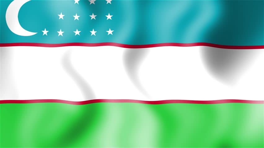 HD Waving Flag - Uzbekistan Stock Footage Video 8255776 - Shutterstock