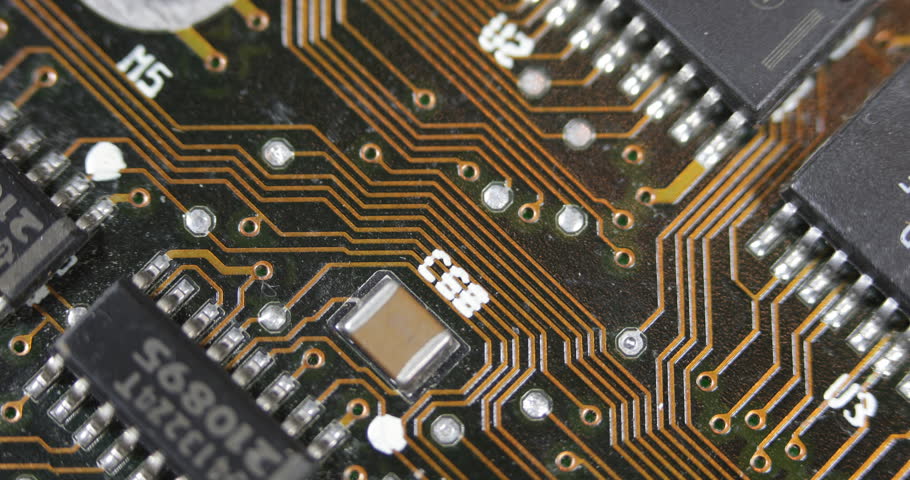 Abstract Background Modern Digital Technologies Closeup ...