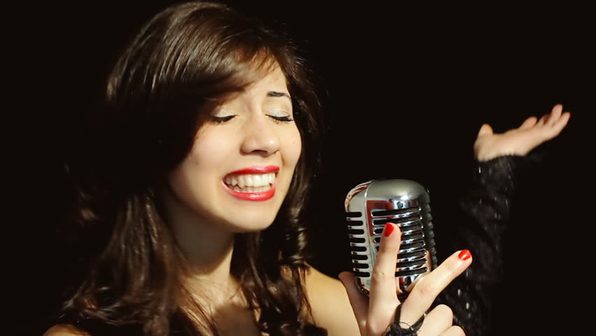 Hispanic Female Singer Stock Footage Video 2461265 - Shutterstock