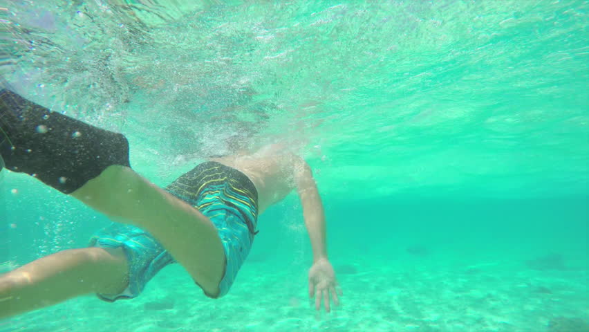 swimming in red sea