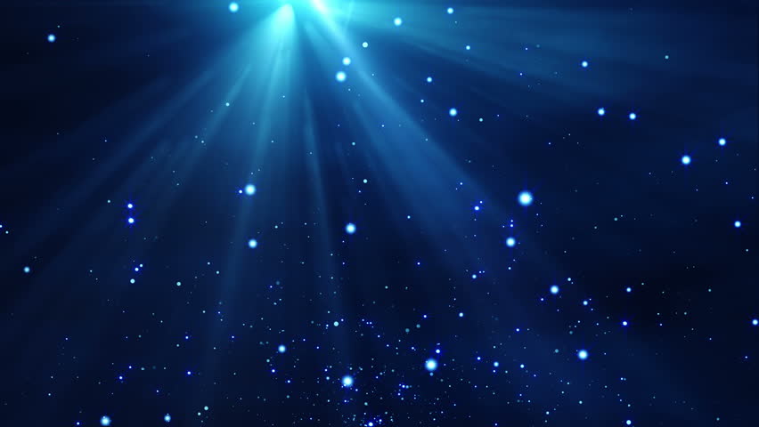4k Blue Particles Light Stream Animation Background Seamless Loop ...