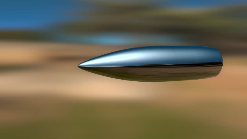 Flying Bullet In Slow Motion Stock Footage Video 1183156 - Shutterstock