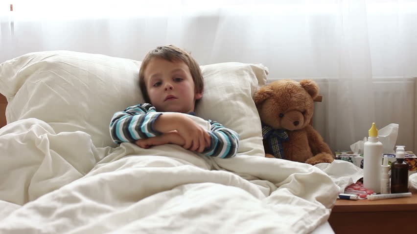 Coughing Child Stock Footage Video - Shutterstock