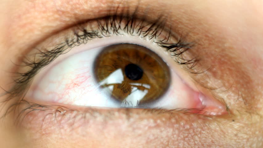 Close-up Of Eye Looking Around Stock Footage Video 119641 - Shutterstock