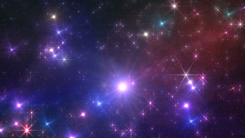 Sparkle Space Such As The Galaxy. Stock Footage Video 1235494 ...