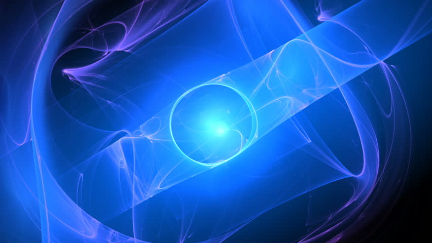4K Dark Blue Motion Lens Flares Ambient Abstract Background Computer ...