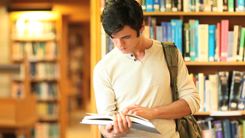 A Picturesque Scene With Old-man Reading. Stock Footage Video 950782 ...