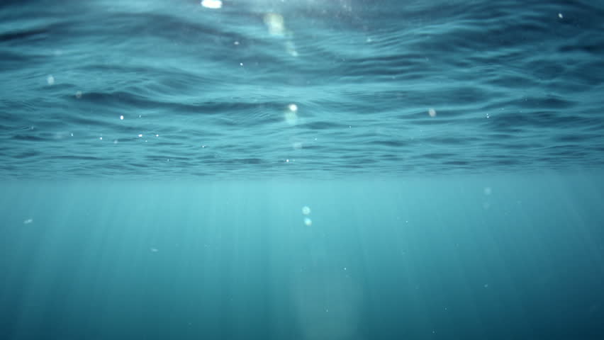 HD - Deep Water. Underwater Background (Loopable) Stock Footage Video ...