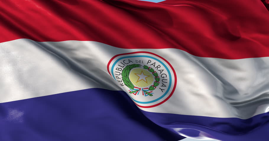 Flag Of Paraguay Stock Footage Video 2584541 - Shutterstock