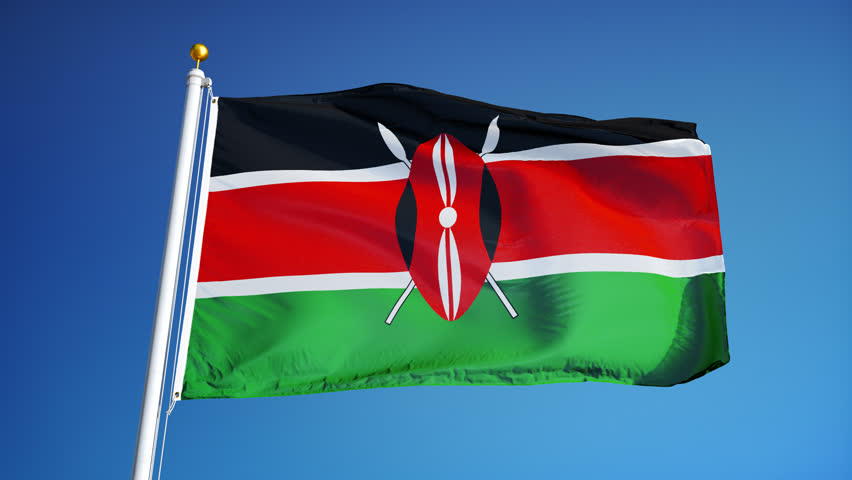 Kenya Flag Waving Stock Footage Video 2849104 - Shutterstock