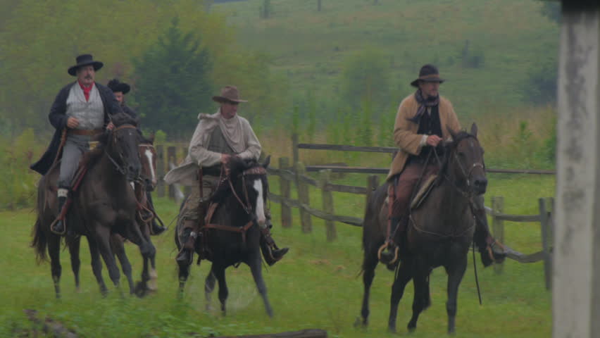 VIRGINIA - 2014. Re-enactment Recreation Of Classic Old West, 1800s ...