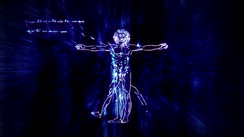 This Animation Is Inspired By Leonardo Da Vinci's The Vitruvian Man ...