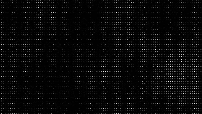 Pulsating Gray Dots On Black Background Stock Footage Video 17413291 ...