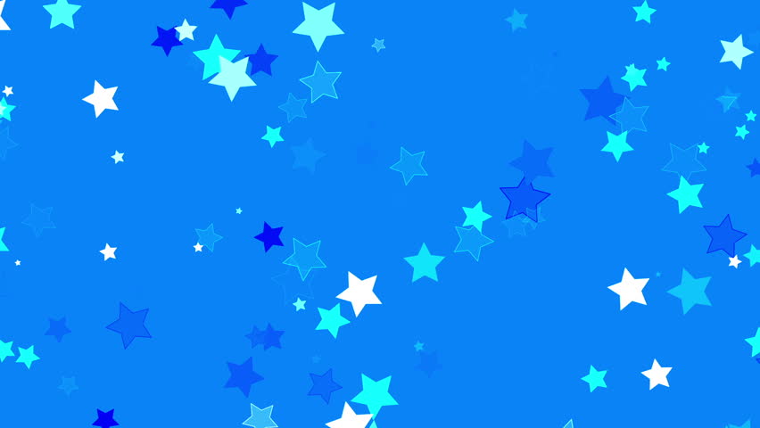 Red White And Blue Abstract Background With Stars Stock Footage Video ...