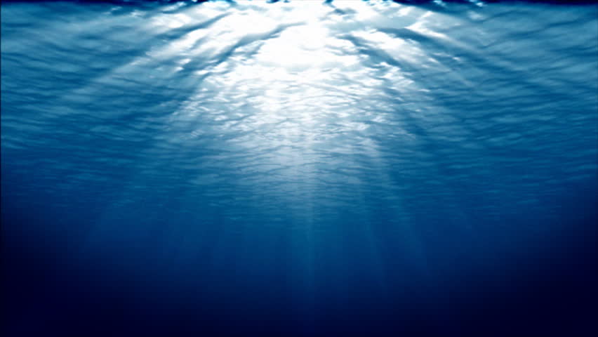 Cinema-quality Rendering Of An Underwater Scene With Moving Ocean ...