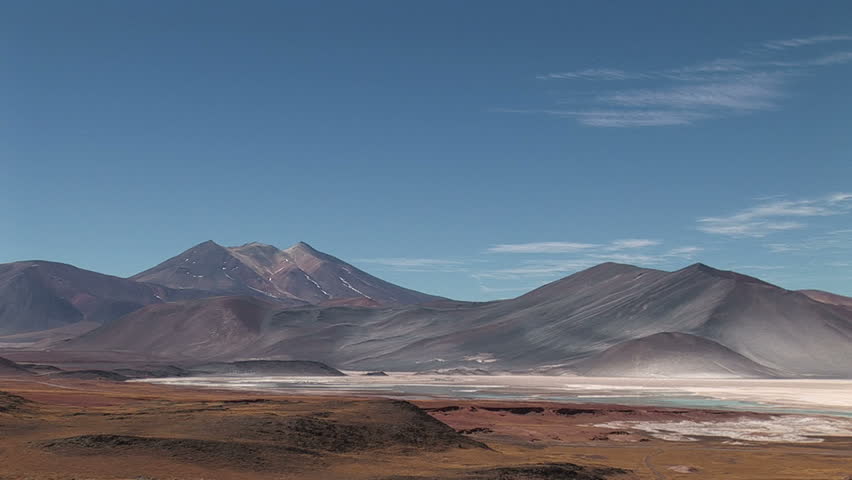 Mountains In Atacama Desert, Chile Stock Footage Video 2635610 ...