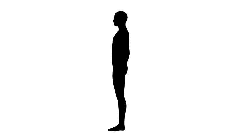 Silhouette Of Man Walking Stock Footage Video 3005113 - Shutterstock