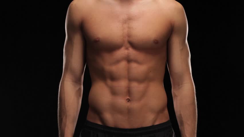 Closeup Of Man's Chest Flexing Stock Footage Video 3073993 - Shutterstock