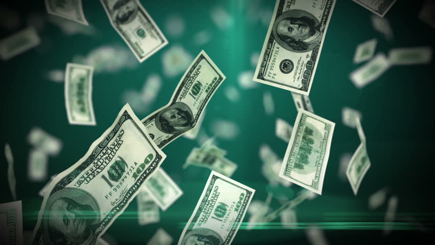 $100 Dollar Bills Flying Stock Footage Video 1733245 - Shutterstock